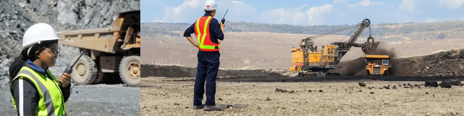 Rádios para área de Mineração